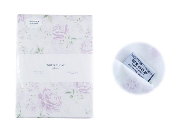 Rosalee Bumbac Single Set Lenjerie De Pat 160x220 cm Lila