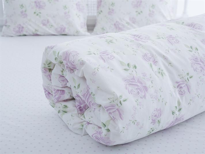 Rosalee Bumbac Single Set Lenjerie De Pat 160x220 cm Lila