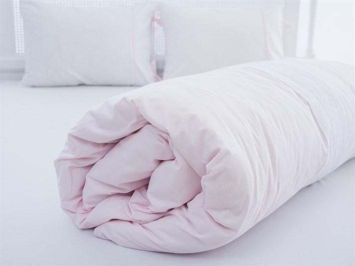 Rosanna Cu Bumbac Double Lenjerie De Pat 200x220 cm Roz