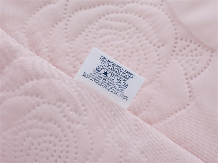 Rose  Microfibră Dimensiune dublă cu mai multe scopuri  CUVERTURĂ DE PAT MU 200x220 cm Somon
