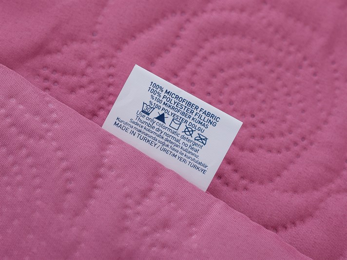 Rose  Microfibră Pentru o persoana  CUVERTURĂ DE PAT MU 160x220 cm Damson ușor