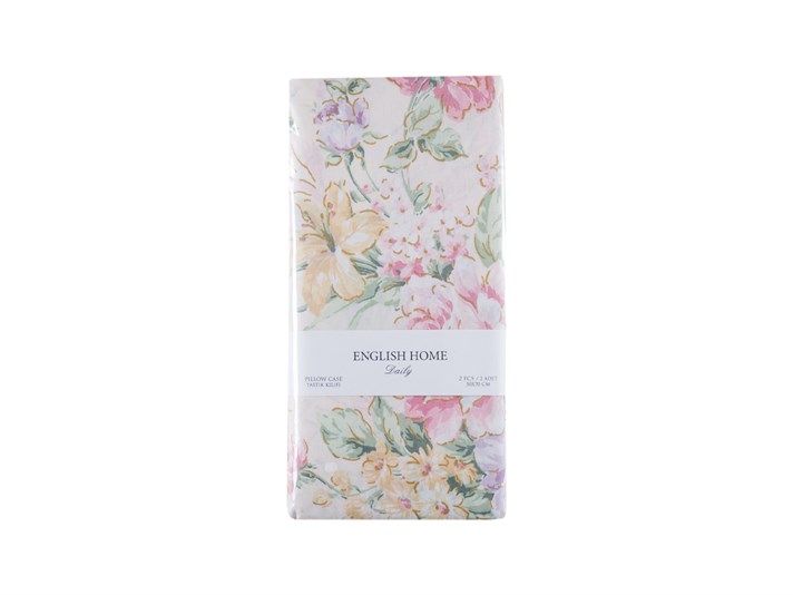 Rose romantism Cu Bumbac Cu 2 Piese Față De Pernă 50x70 cm Roz