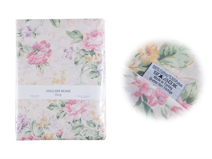 Rose romantism Cu Bumbac Single Lenjerie De Pat 160x220 cm Roz