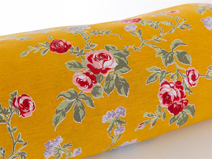 Rose Viva Cottony Pentru O Persoana Lenjerıe De Pat 160*220 Cm Galben Închis.
