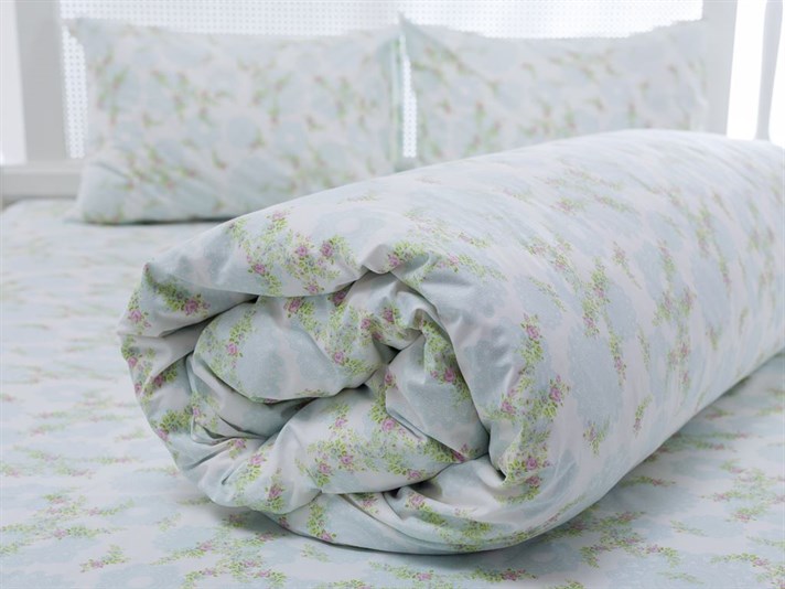 Rosela de Cu Bumbac Single Lenjerie De Pat 160x220 cm Roz