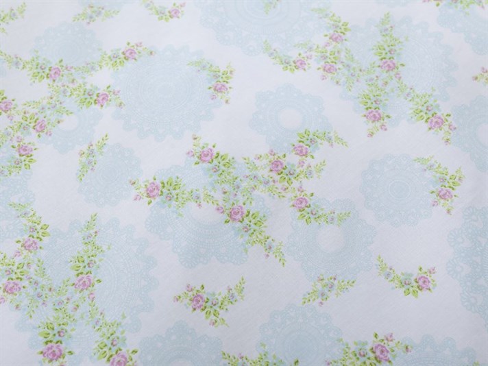 Rosela de Cu Bumbac Single Lenjerie De Pat 160x220 cm Roz