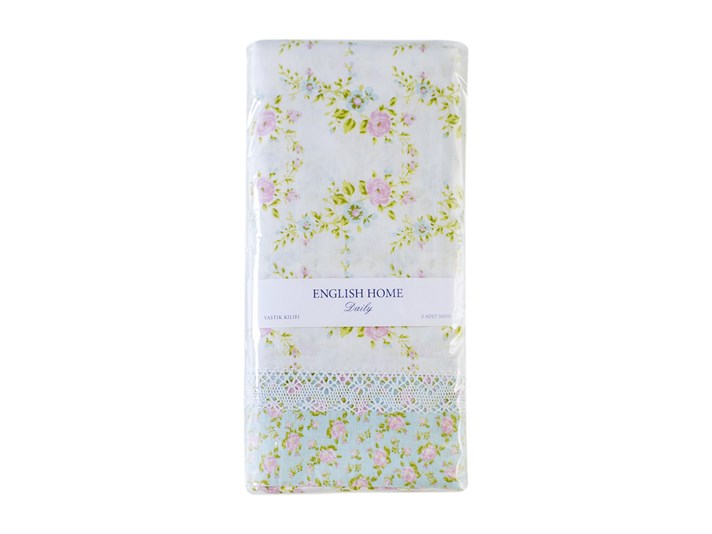 Roselle Cu Kopanaki Cu 2 Piese Față De Pernă 50x70 cm Roz
