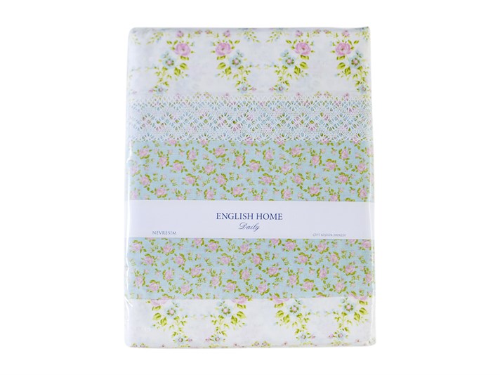 Roselle Cu Kopanaki Double Lenjerie De Pat 200x220 cm Roz