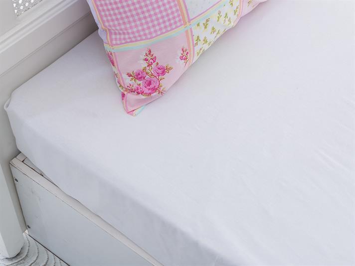 Rosepatch Bumbac Single Set Lenjerie De Pat 160x220 cm Roz