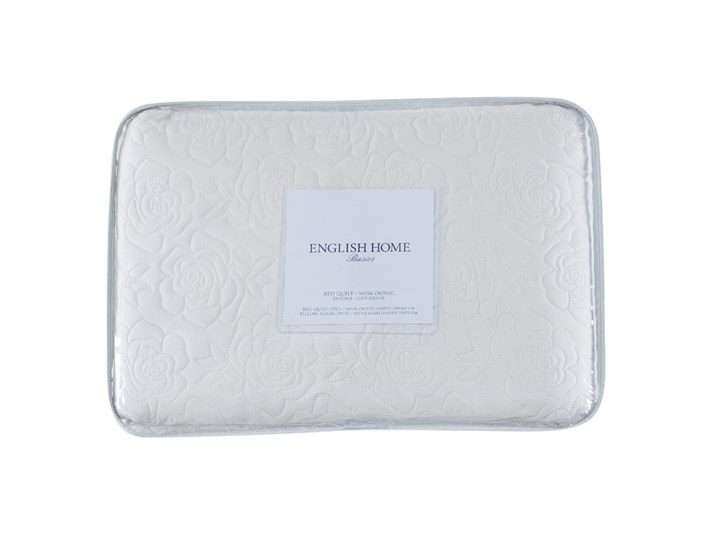 Rosery  Microfibră Persoană dublă  SET CUVERTURĂ DE PAT 230x260 cm Albastru deschis