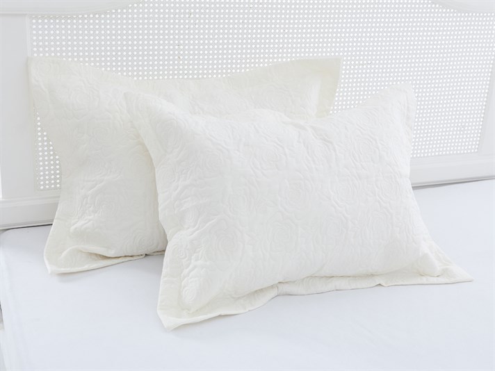 Rosery  Microfibră Persoană dublă  SET CUVERTURĂ DE PAT 230x260 cm Albastru deschis