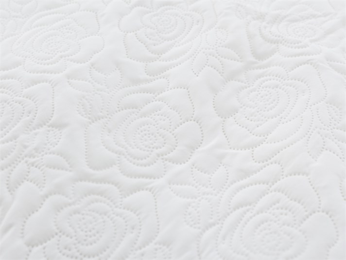Rosery  Microfibră Persoană dublă  SET CUVERTURĂ DE PAT 230x260 cm Albastru deschis