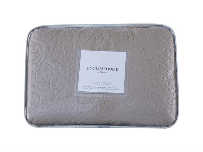 Rosery  Microfibră Persoană dublă  SET CUVERTURĂ DE PAT 230x260 cm Culoare de piatră