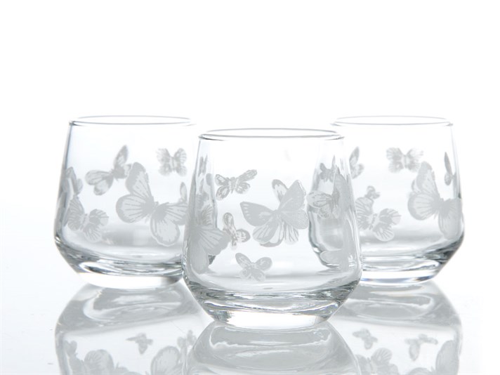 Rossy Glass 6 pcs Glass 100 ml Yellow