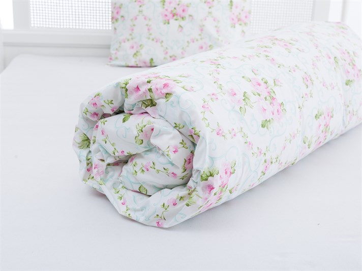 Rosy Love Cu Bumbac Single Lenjerie De Pat 160x220 cm Roz