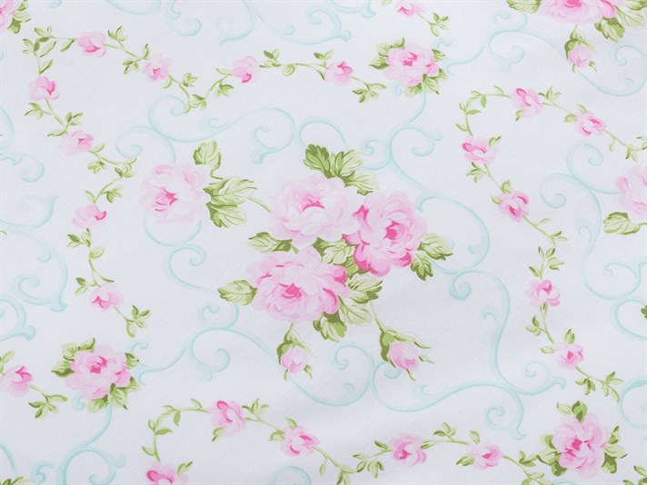 Rosy Love Cu Bumbac Single Lenjerie De Pat 160x220 cm Roz