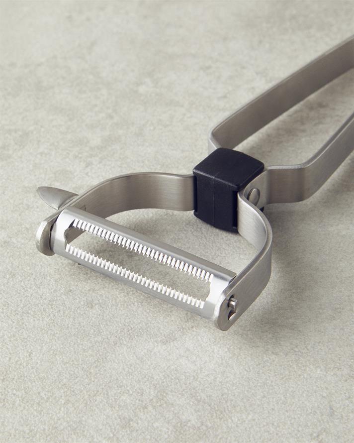 Rowena Metal Aparat De Curățat Legume 14 cm Gri