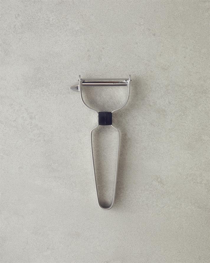 Rowena Metal Aparat De Curățat Legume 14 cm Gri