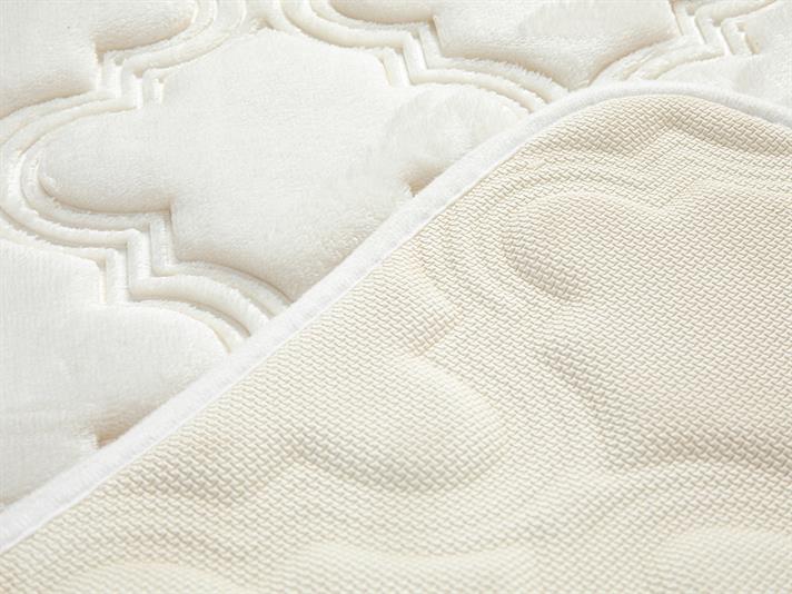 Covoraș de bucătărie antiderapant, Roxbury, poliester, 60x90 cm, alb