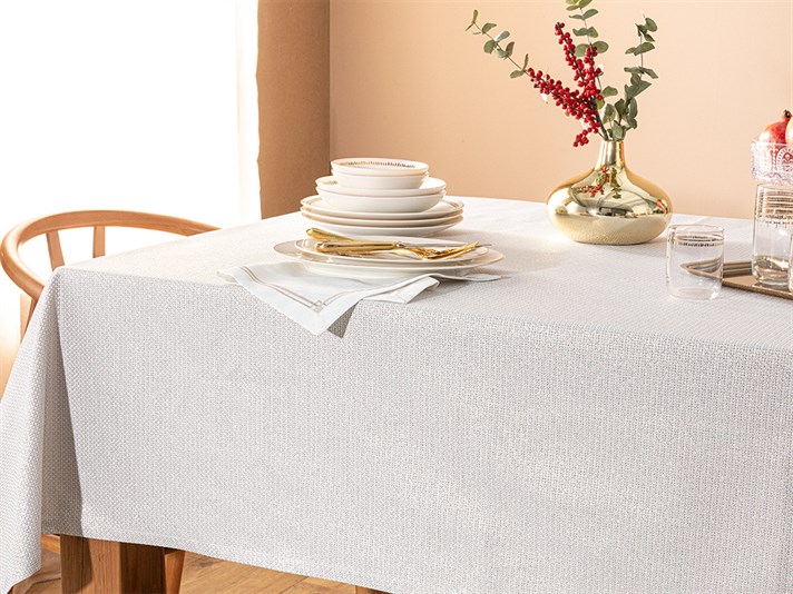 Royal Stars Polyestere Table Cloth 150x220 cm Gold