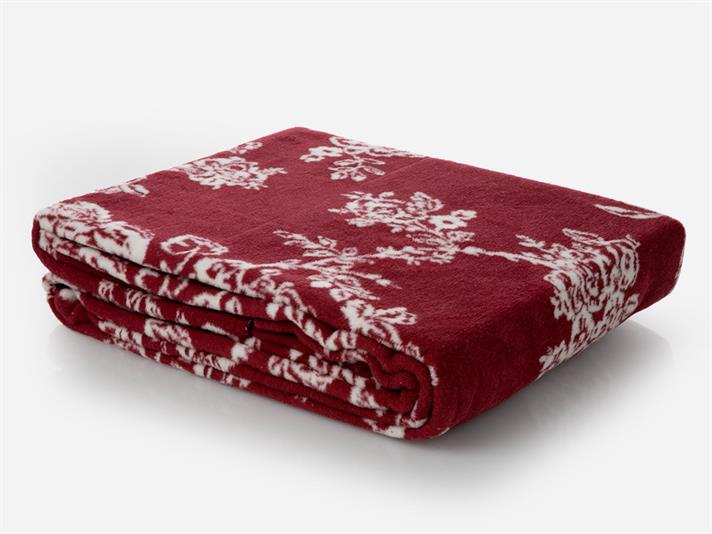 Ruby Rose Cottony Double Person  PĂTURĂ 200x220 cm Claret Red