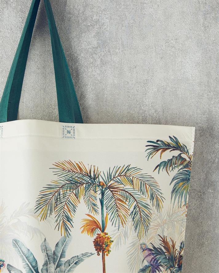 Sacosa de cumparaturi, Lavien, polietilena, 54,5x38 cm, multicolor