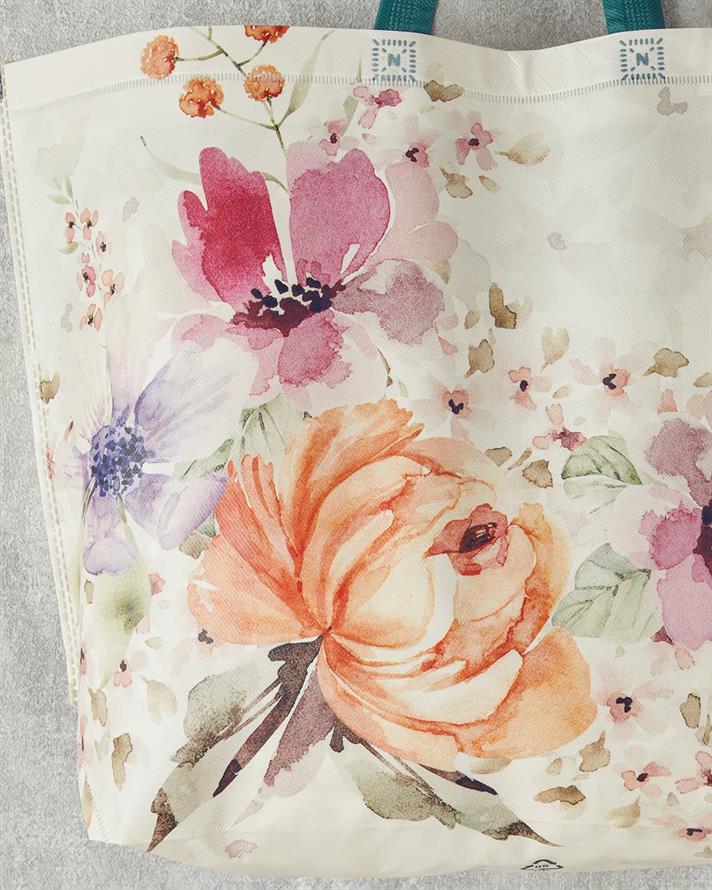 Sacosa de cumparaturi, Marissa, polietilena, 54,5x38 cm, multicolor