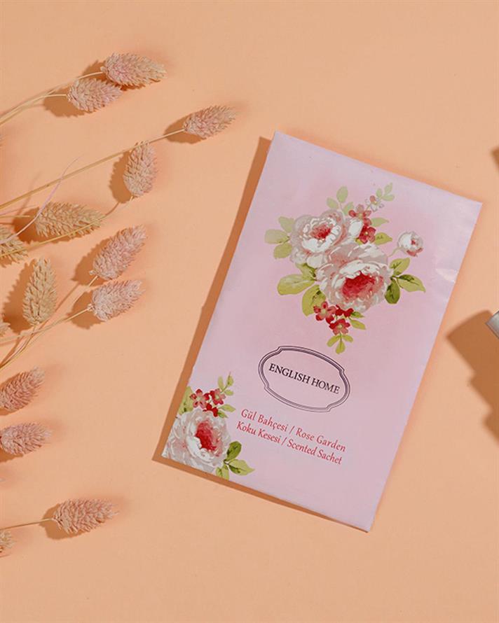 Saculet parfumat, Rose Garden, 19 gr, roz deschis