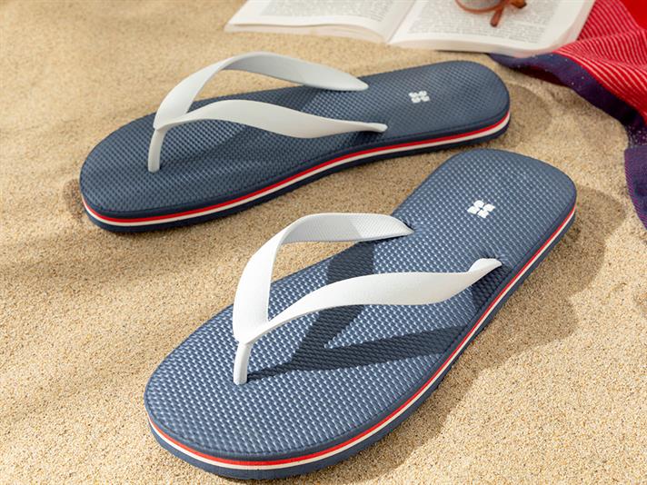 Sail Papuci De Plajă Papuci De Casă, 43, Natural - Burgundia