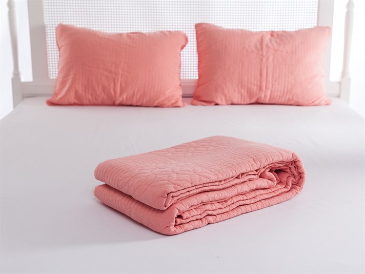 Salto  Country Double Person  SET CUVERTURĂ DE PA 240x260 cm Salmon
