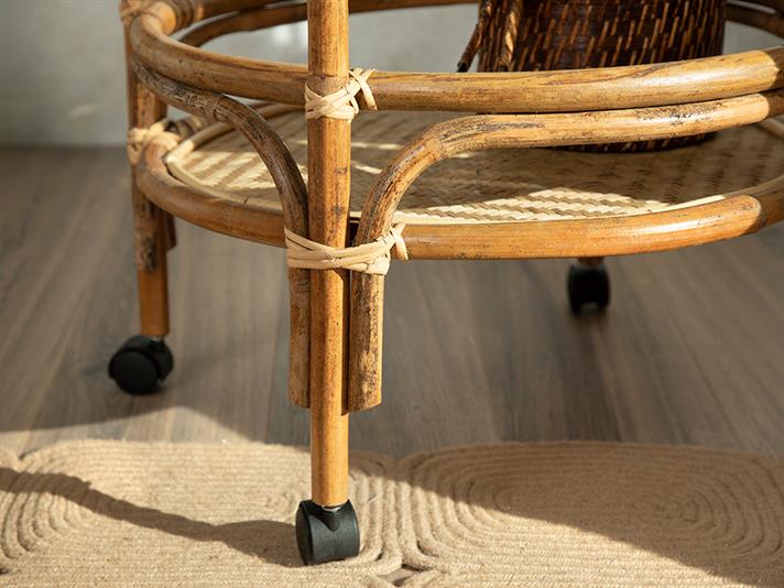 Sandy Măsuță De Cafea 55x55x87 cm Cafeniu