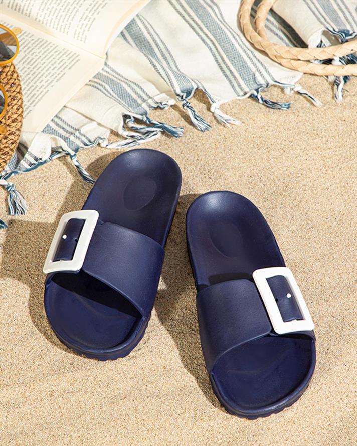 Sandy Sandale Papuci De Casă, 36, Natural - Burgundia