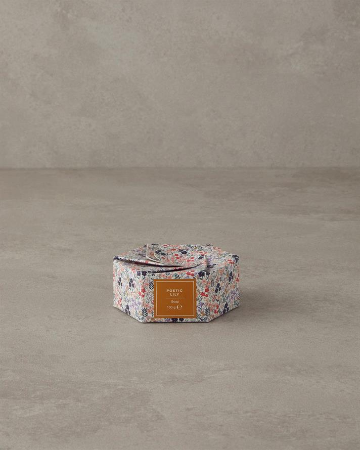 Sapun solid, Poetic Lily, 100 gr, transparent