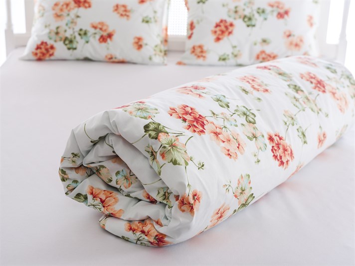 Sardinia Cu Bumbac Single Lenjerie De Pat 160x220 cm Seledon
