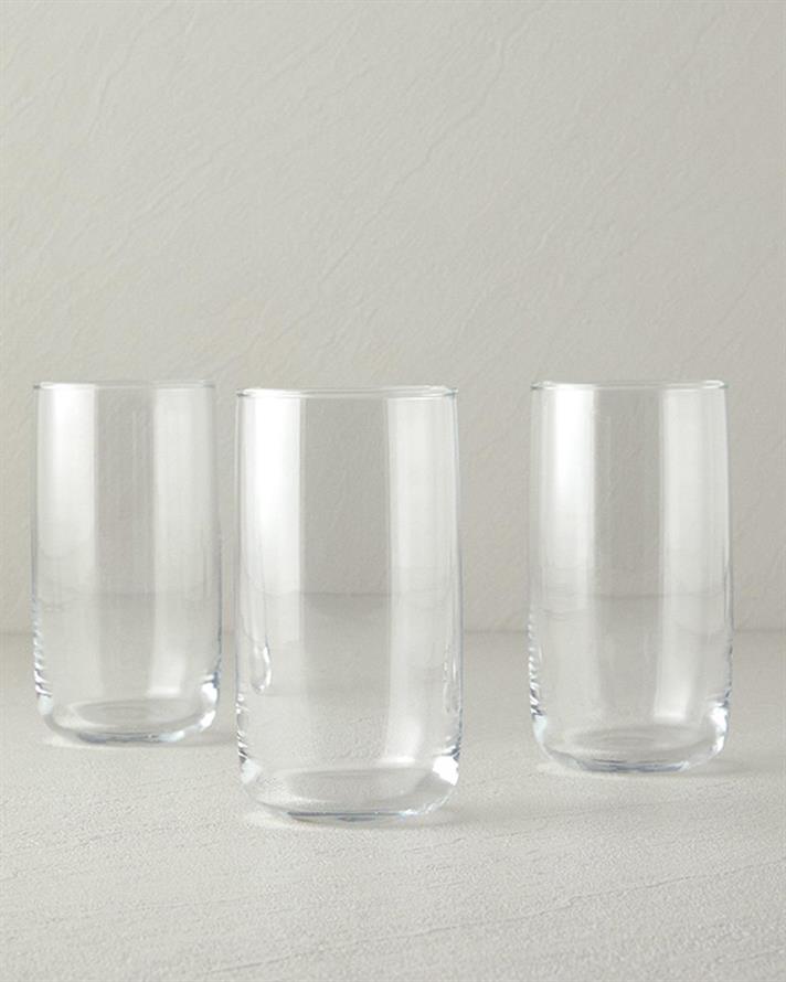 Sare Glass 3 Set Juice Glass 365 ml Transparent