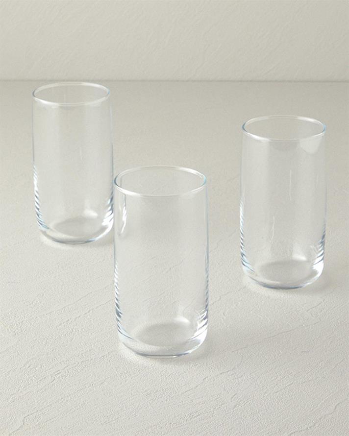Sare Glass 3 Set Juice Glass 365 ml Transparent