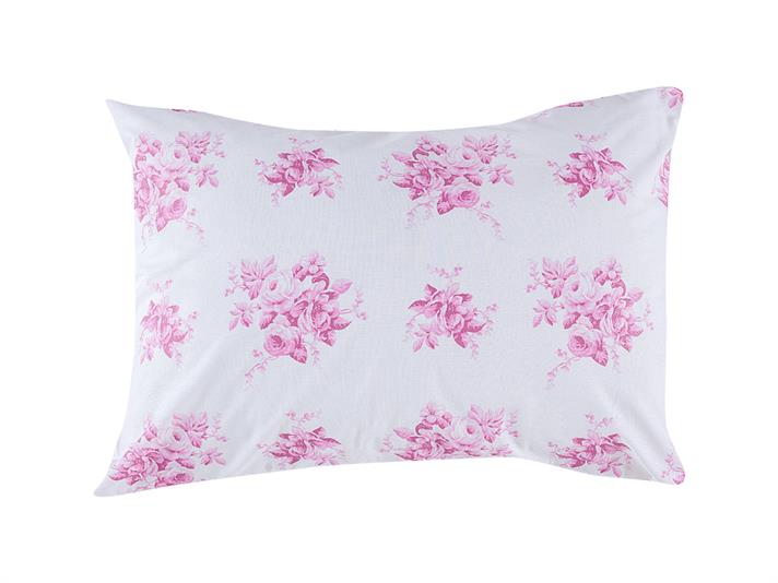 Satul a crescut Cu Bumbac Cu 2 Piese Față De Pernă 50x70 cm Roz Deschis