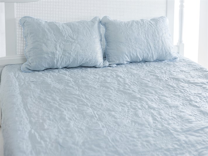 scânteiere  Cu lame Pentru o persoana  SET CUVERTURĂ DE PAT 160x240 cm Albastru