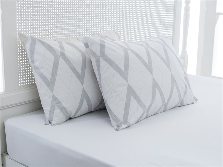 scandinav Cottony Set 2  FAȚĂ DE PERNĂ 50x70 cm Albastru.