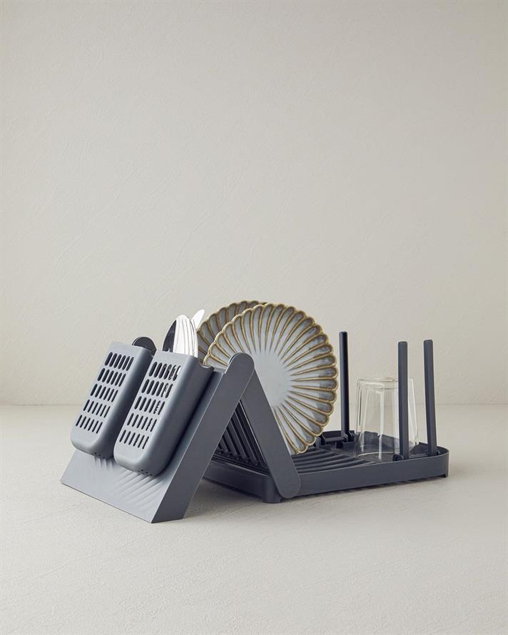 Portrait Plastic Dish Rack Anthracite