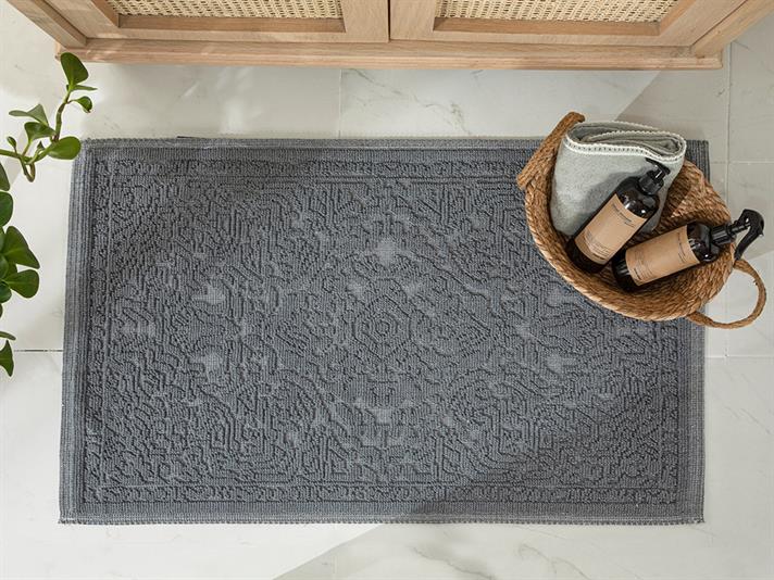 Seana Covor, Bumbac, 60*100 Cm, Albastru İnchis