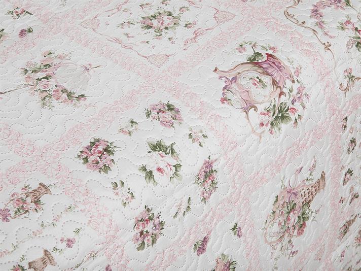 Seana Persoană dublă  CUVERTURĂ DE PAT MU 200x220 cm Roz