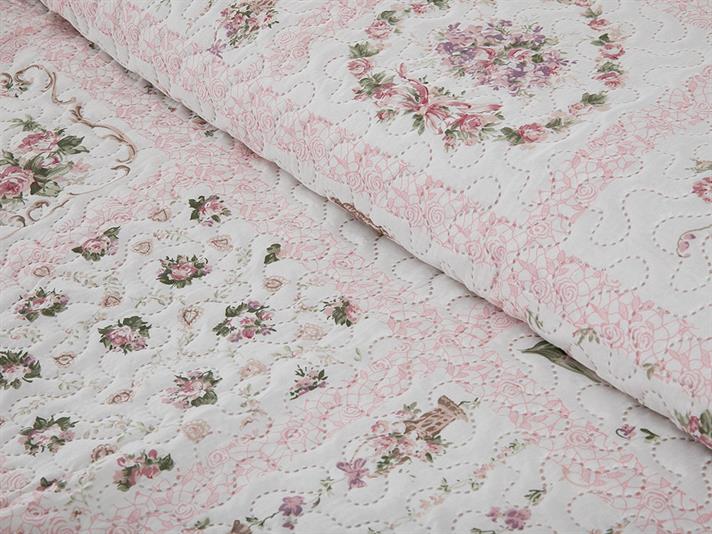 Seana Persoană dublă  CUVERTURĂ DE PAT MU 200x220 cm Roz