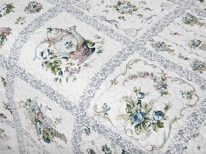 Seana Persoană dublă  CUVERTURĂ DE PAT MU 200x220 cm Albastru
