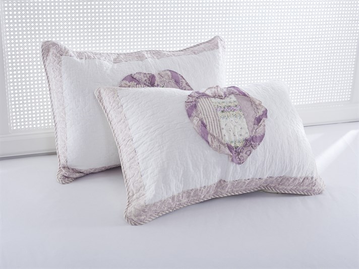 Selesta  Patchwork Double Person  SET CUVERTURĂ DE PA 240x260 cm Lilac.
