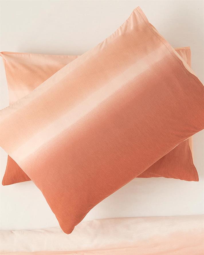 seninătate Cu Bumbac Cu 2 Piese Față De Pernă 50x70 cm Scorțișoară