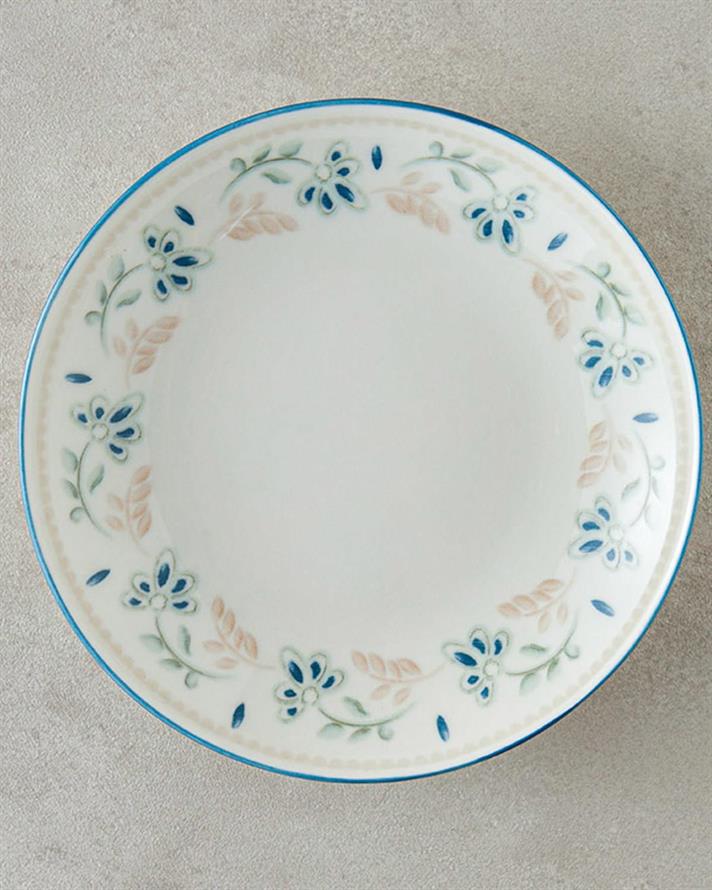 Serviciu de masa, Memory, portelan, 24 buc pentru 6 persoane, roz-verde