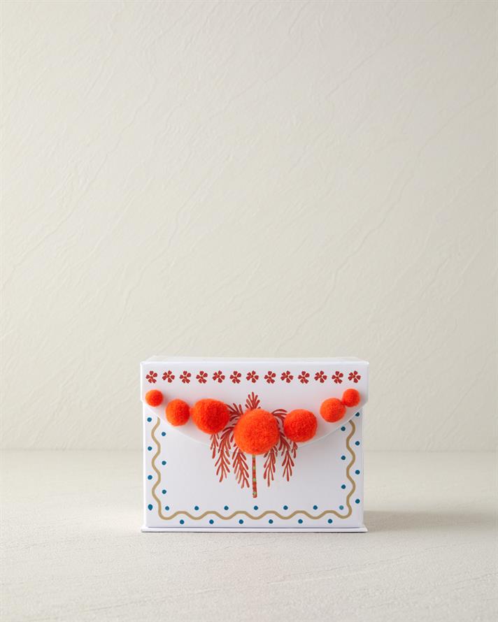 Set 2 cesti de cafea cu farfurioara, Carnival Tree, portelan, 100 ml, albastru