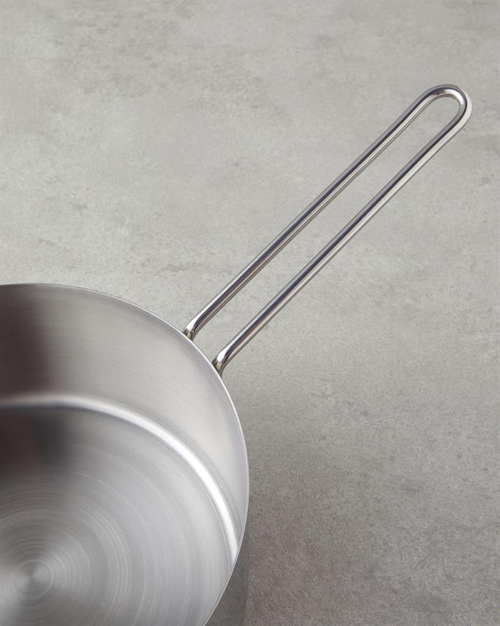 Oțel Inoxidabil Set Vase De Bucătărie 14-16 cm. Necolorat