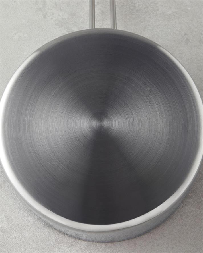 Oțel Inoxidabil Set Vase De Bucătărie 14-16 cm. Necolorat